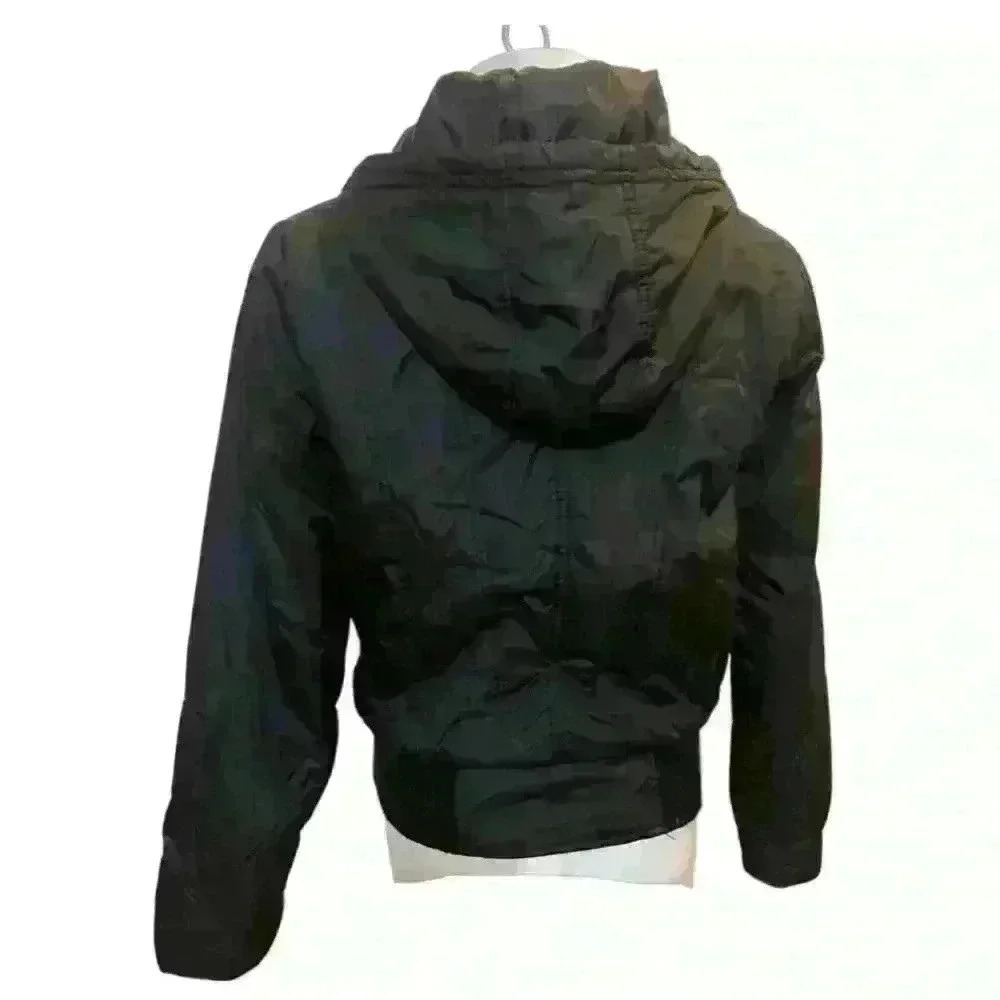 BLACK hooded jacket - Picture 3 of 3